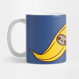 Banana Sloth Face Mug